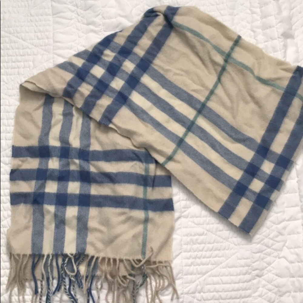 Burberry check scarf